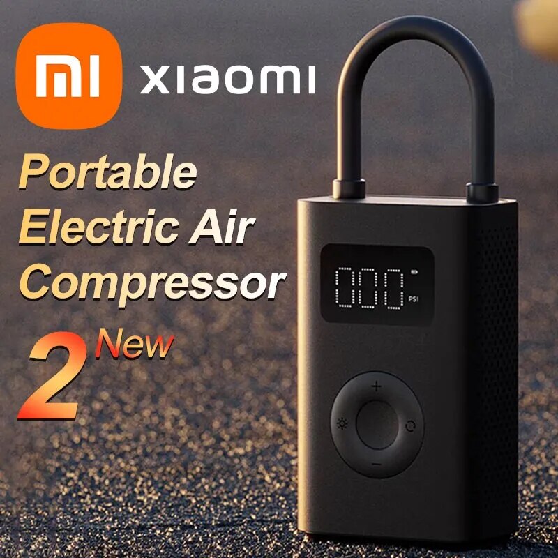 Xiaomi Mijia Air Pump 2: Mini Compresor Eléctrico Portátil con 25% Más