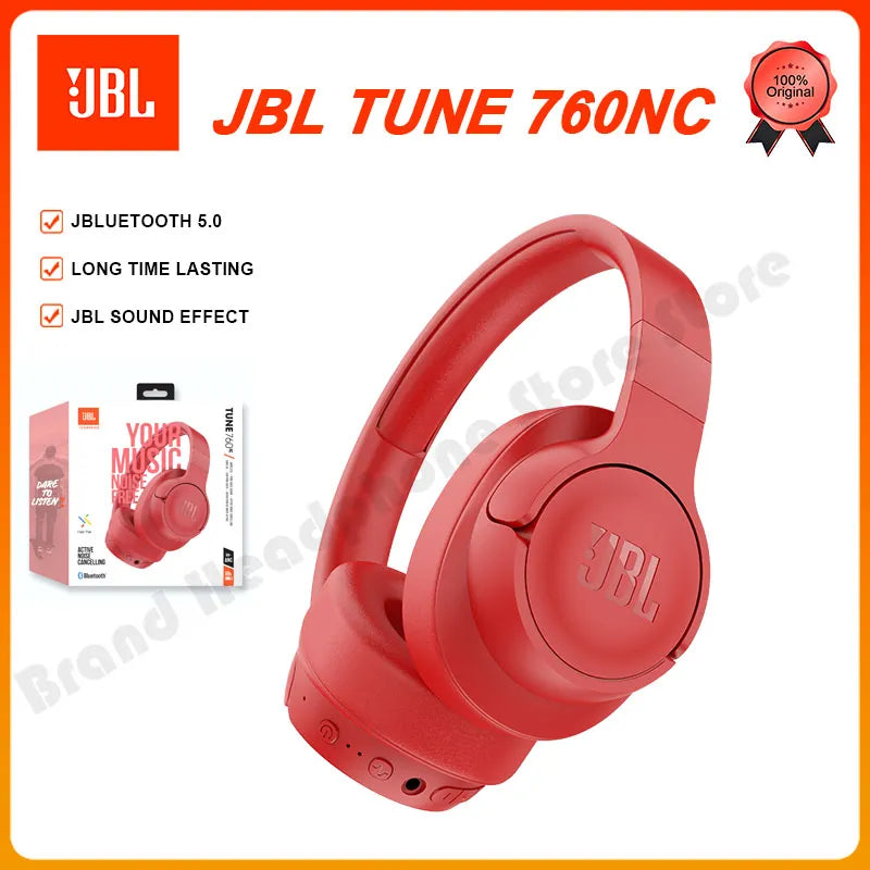 Audífonos JBL TUNE 760NC Wireless Bluetooth Con cancelación de Ruido a –  Electrotechs