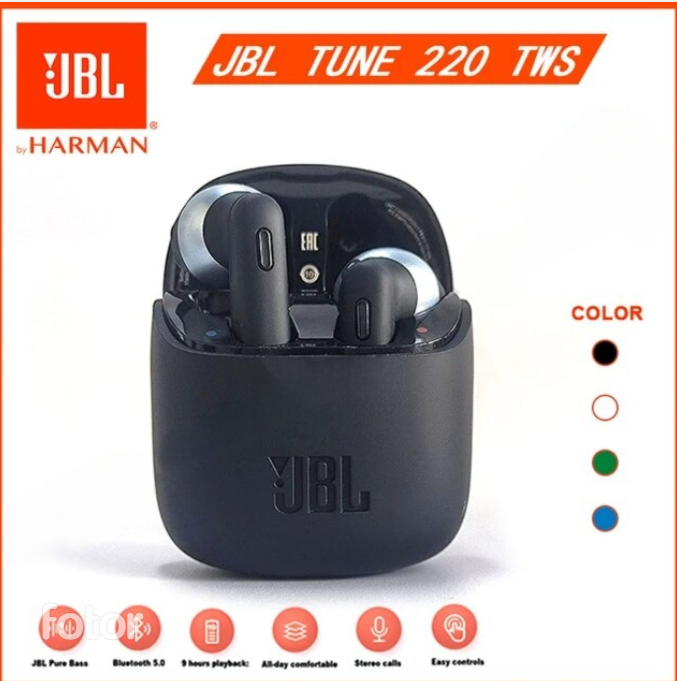 Wireless Bluetooth Auriculares Inalámbricos Jbl Tune 220