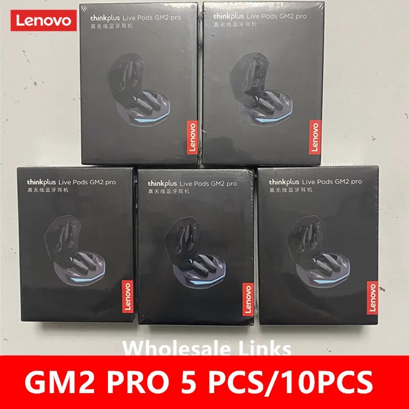Lenovo GM2 Pro: Auriculares Inalámbricos Bluetooth para Gaming, Baja L –  Electrotechs