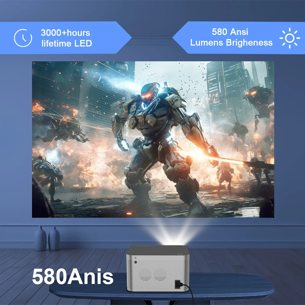 Proyector Magcubic hy350 con Android 11 Real 4K, 1920*1080P, Wifi6, 58 –  Electrotechs